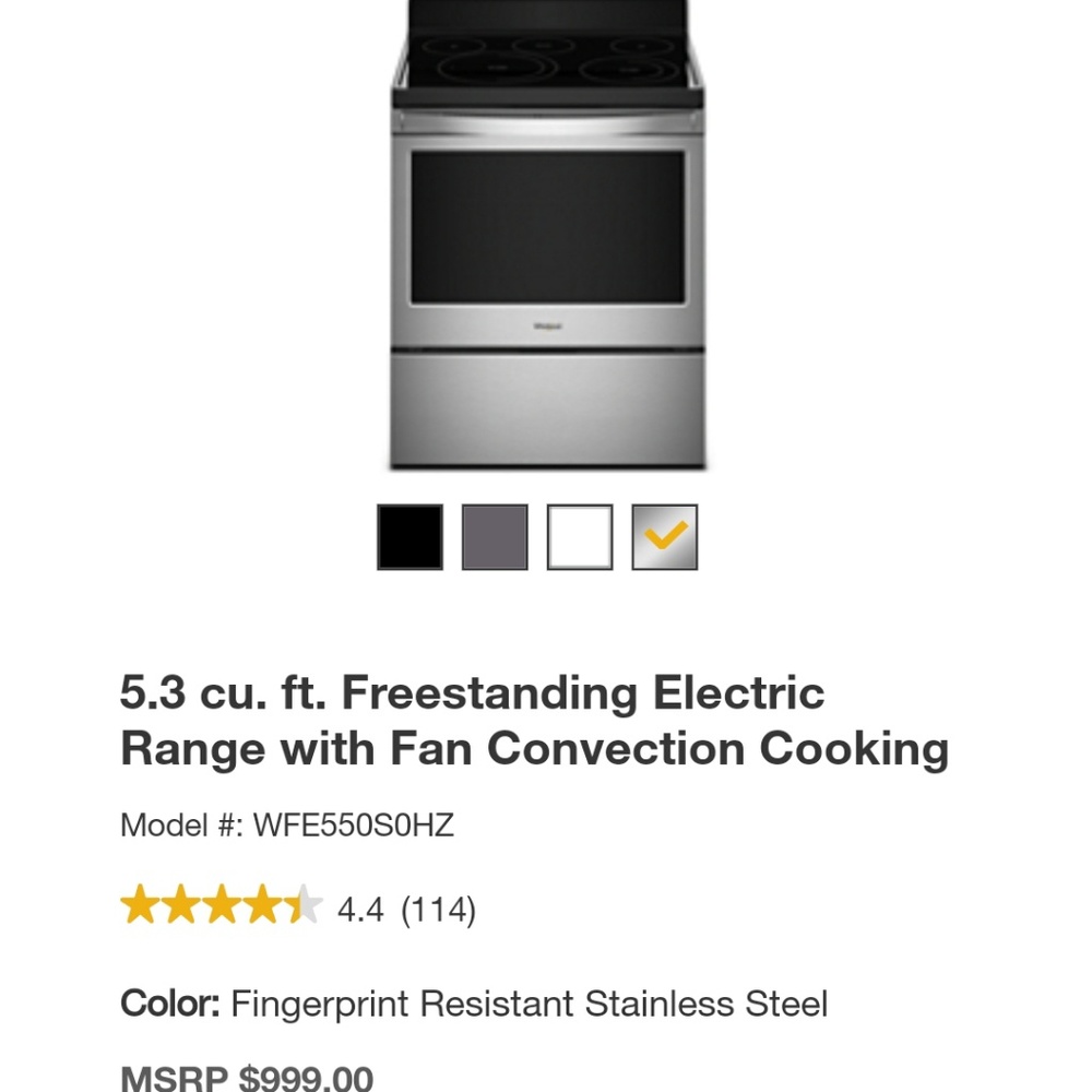 Electric stove